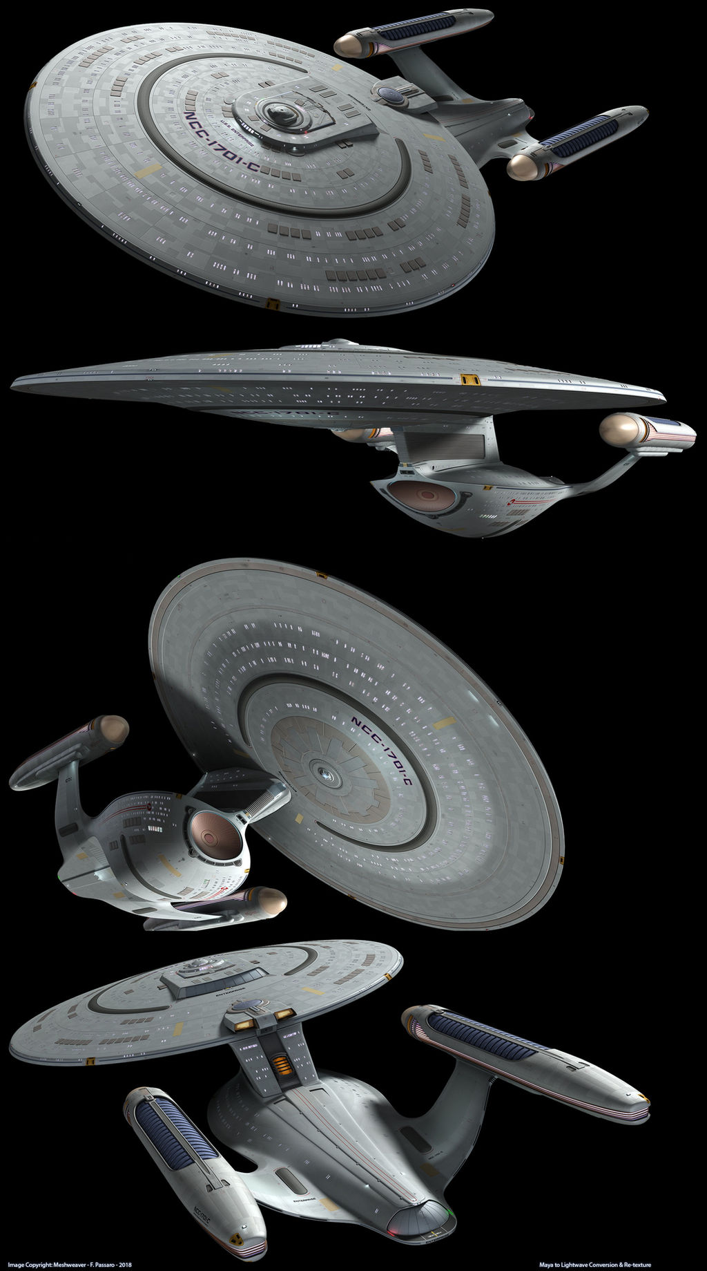 Deviantart Ambassador Class Ambassador class (Probert design) by temp890 on DeviantArt