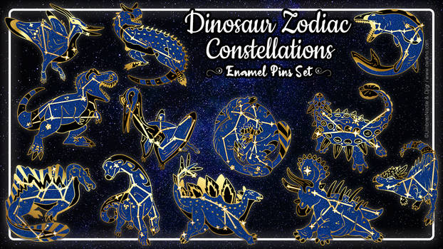 Dinosaur Zodiac Constellation