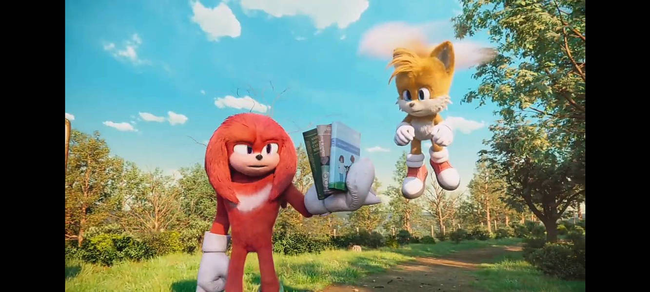 Movie Knuckles and Movie Tails by MercenaryMaster on DeviantArt