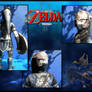 Link Papercraft : Zora Armor TP