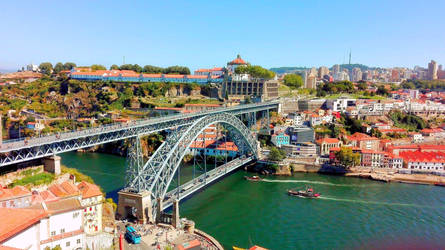 Ponte D.Luis (Dom Luis I Bridge) - Porto, Portugal by akan47