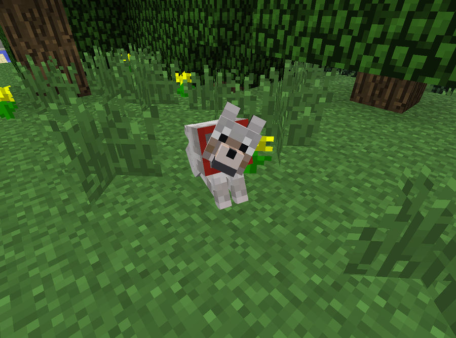 minecraft wolf by shadowrock11 on DeviantArt