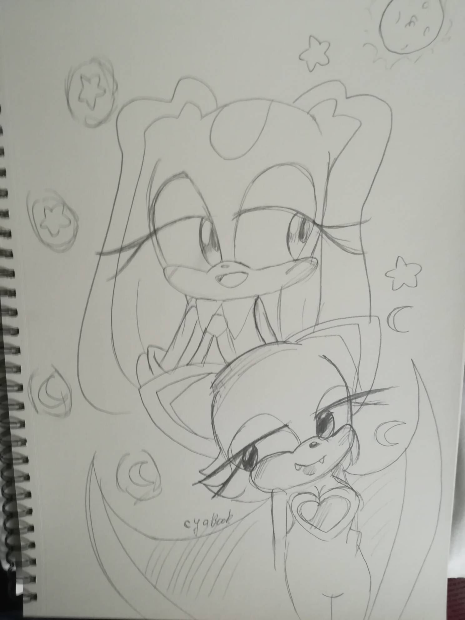 Cream The Rabbit Rouge Rouge the bat and Cream the Rabbit. by Bubbleteacrown on DeviantArt