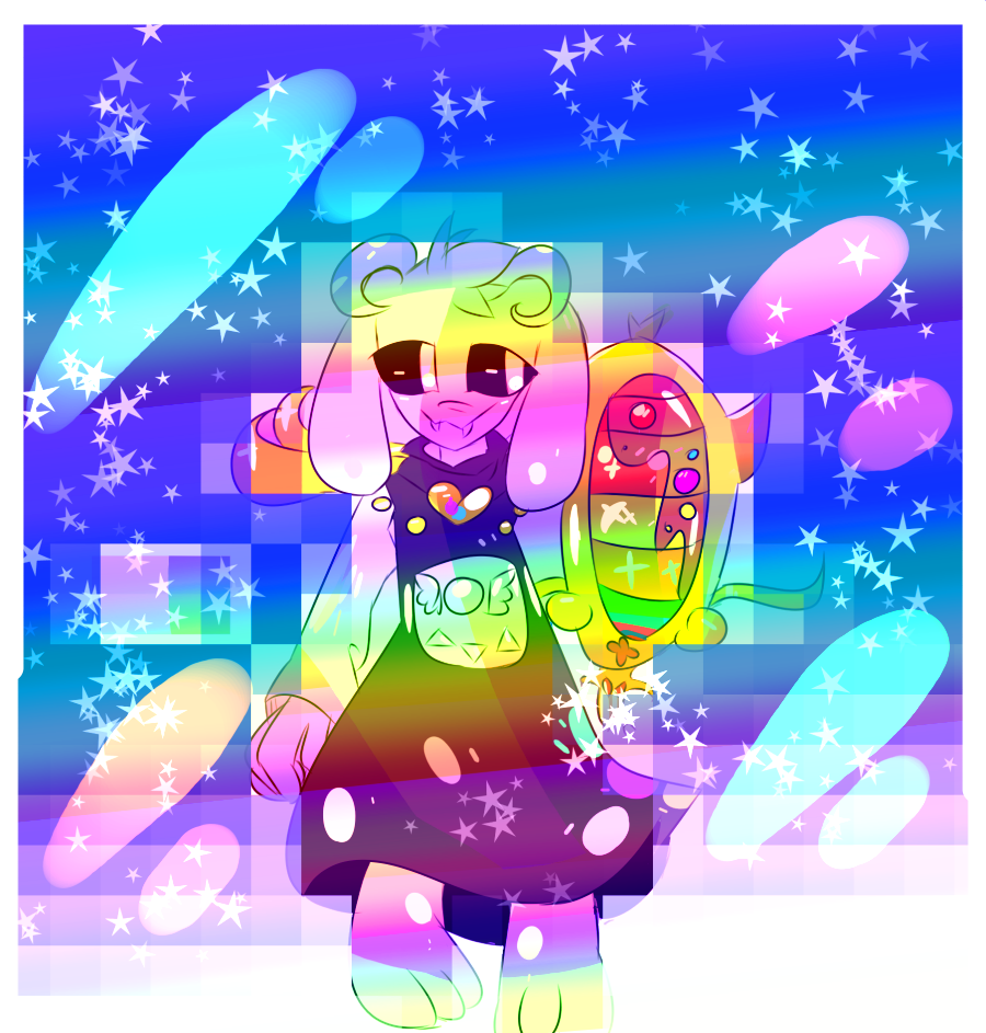 Asriel Undertale True Form Rainbow By GlassyV On DeviantArt asriel-undertale-true-form-rainbow-by-glassyv-on-deviantart