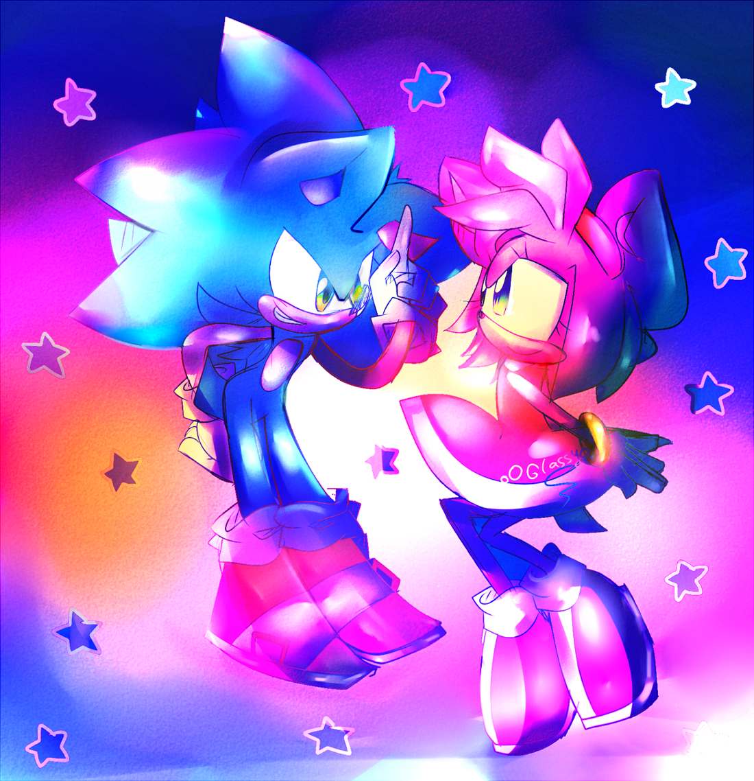 Great job Amy 👍 #sonicthehedgehog#sonic#sonamy#sth#amyrose#sonicandfriends#sonicfanart#illustration