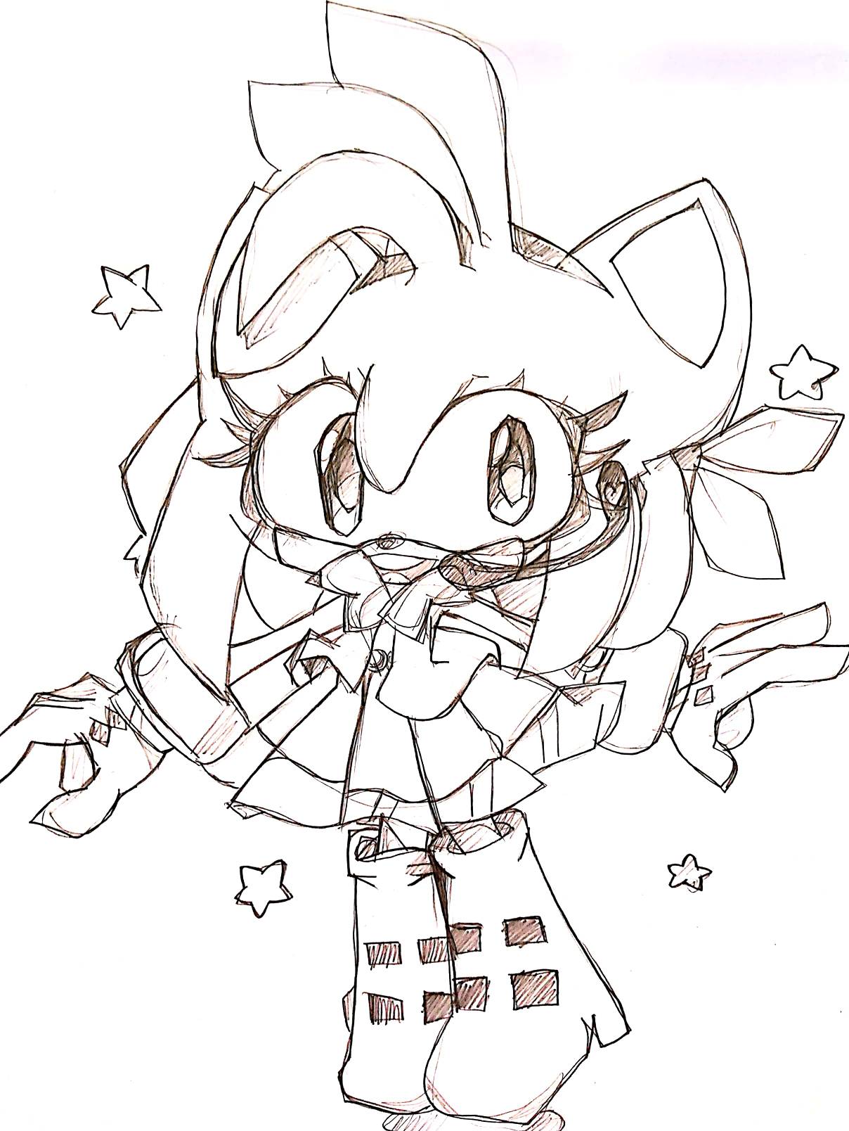 Amy Rose Coloring Pages - Fun for Sonic Fans of All Ages