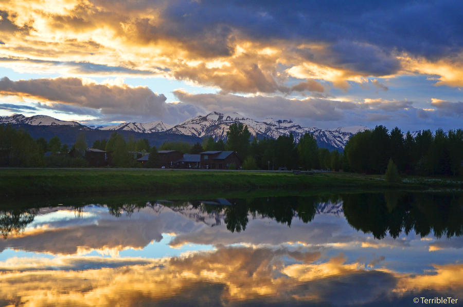 Teton Sunset