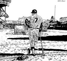 Mickey Mantle (Ink)