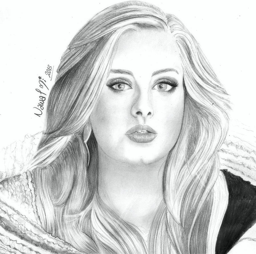 Adele by naawaal on DeviantArt