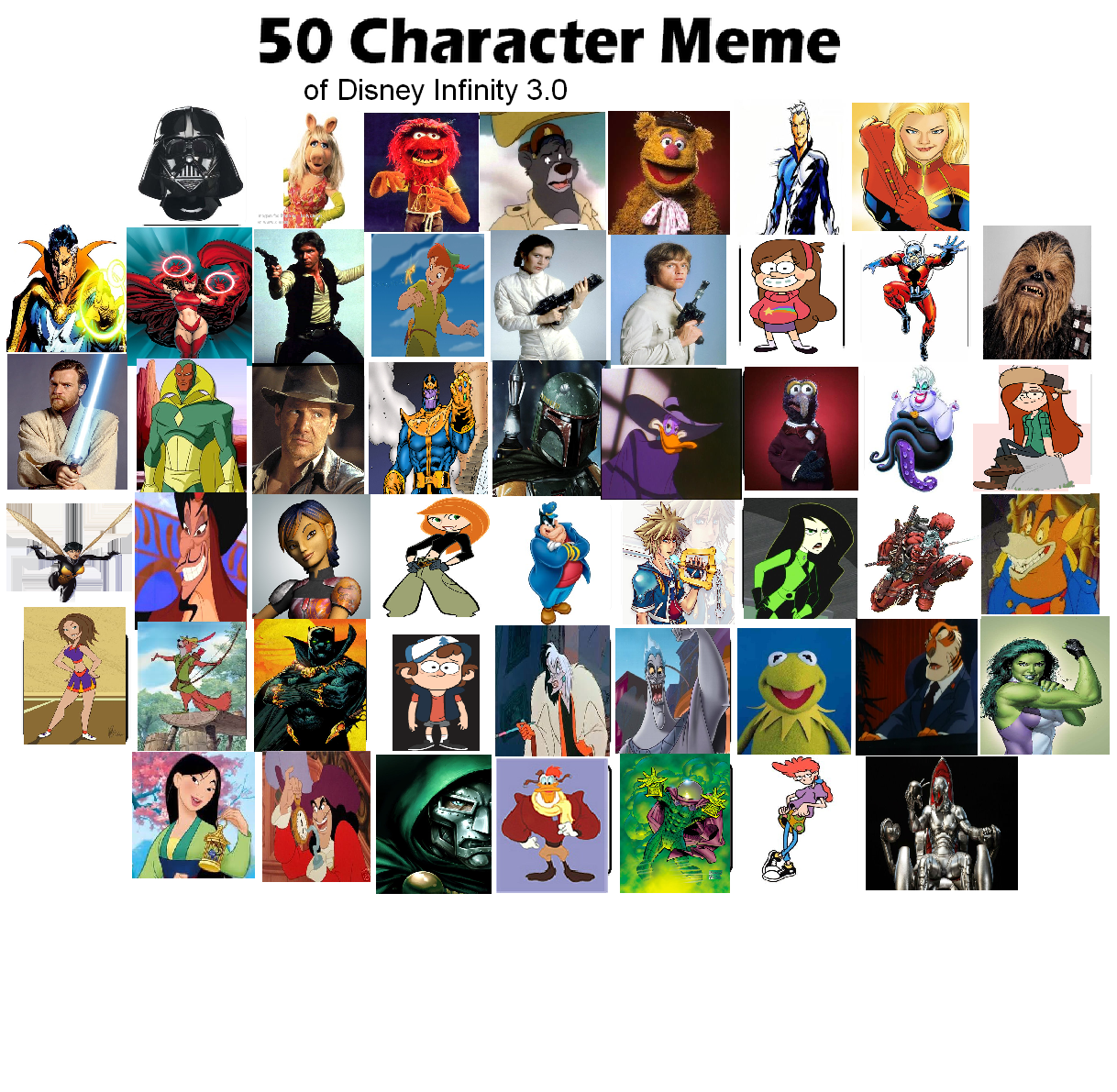 Disney Infinity 3.0 (my idea) by Bigotito on DeviantArt