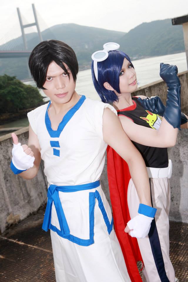 Mailee and Kim [The King Of Fighters]Cosplay