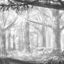 Ginkgophyte forest sketch