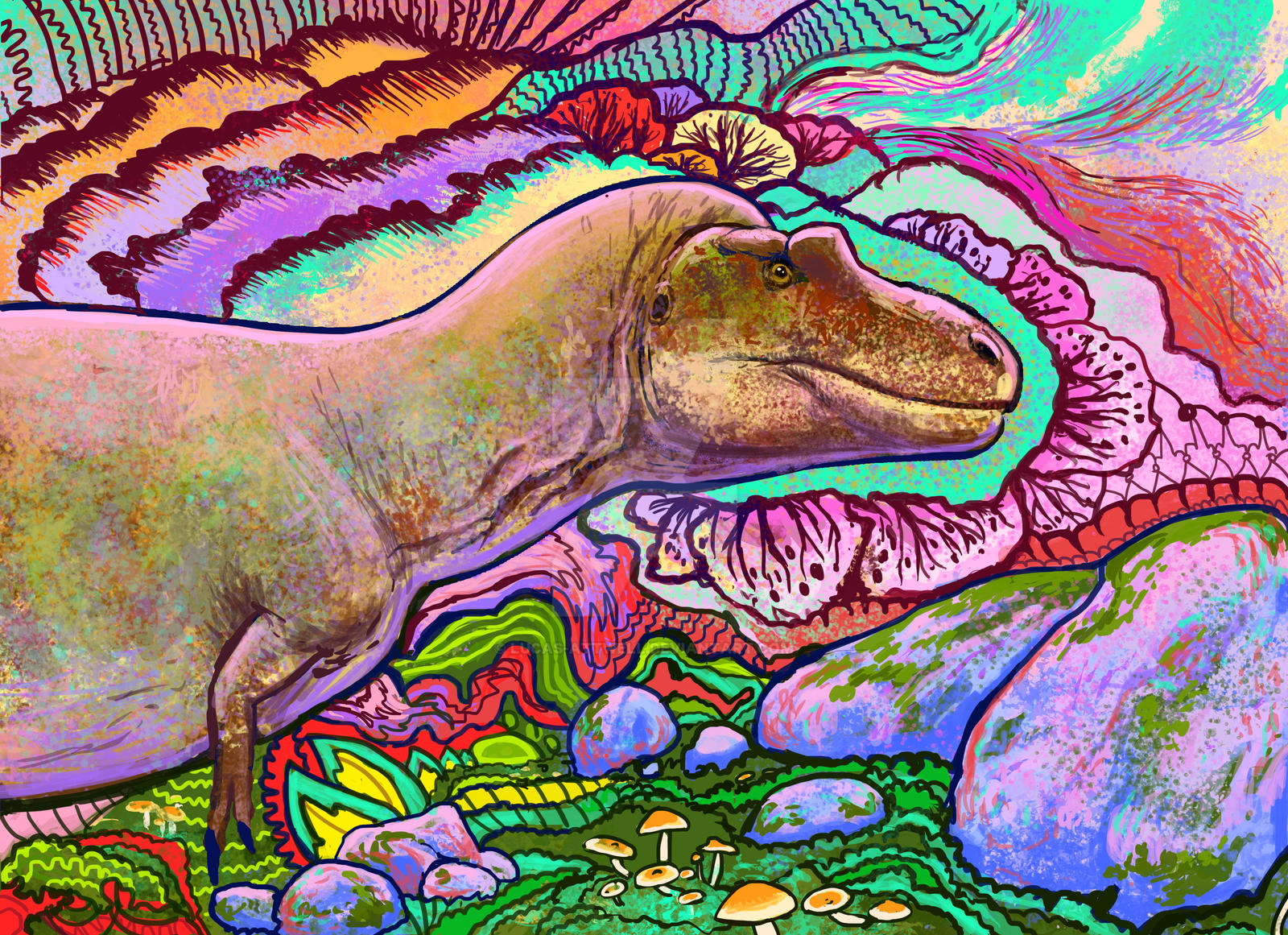 Gorgosaurus by Lucas-Attwell on DeviantArt