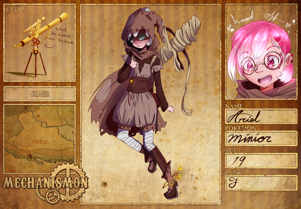 Ariel {Mechanismon App} by BijouBlue