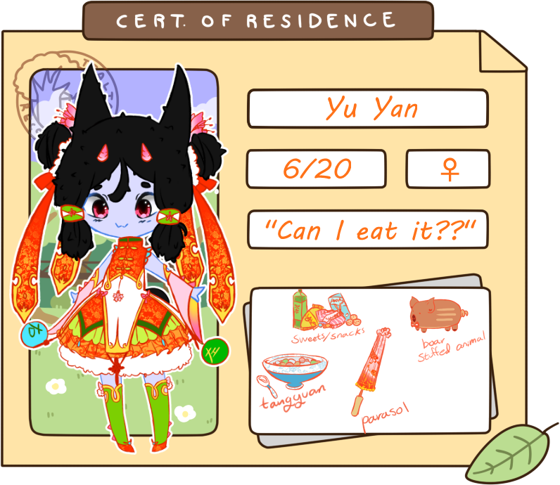 Yu Yan {Cacteens Application} by BijouBlue
