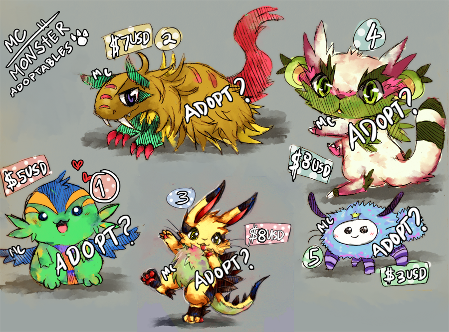 Monster adopts Batch 6!