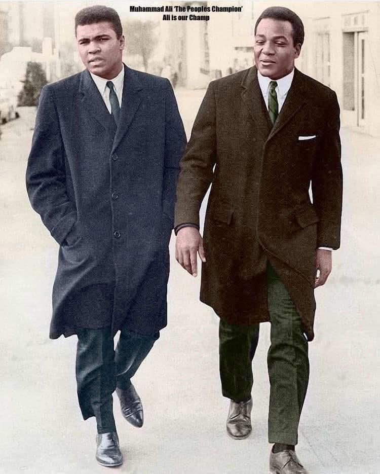 Ali 79 Muhammad Ali and Jim Brown by snarkybeck on DeviantArt