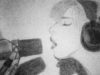 hayley williams pencil drawing