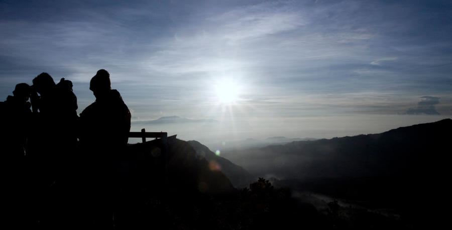 sunrise on bromo