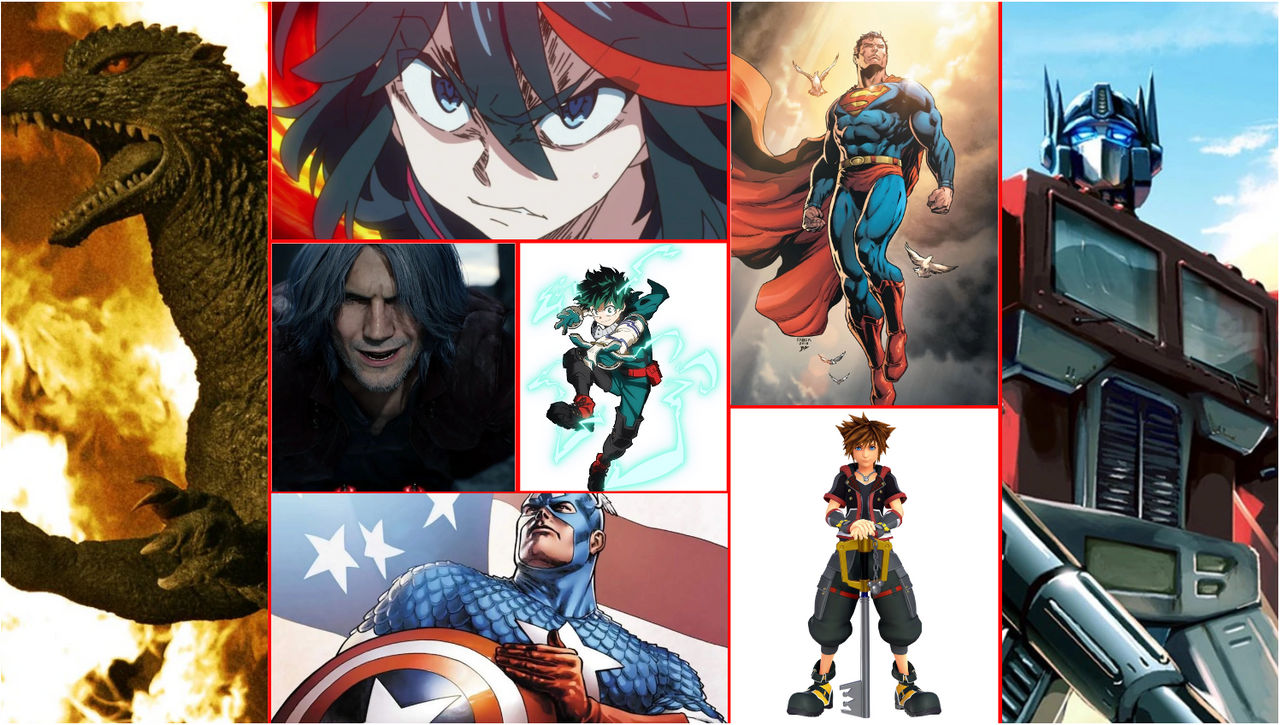 My 8 Favorite Heroic Protagonists by MysteriousJokeMan on DeviantArt