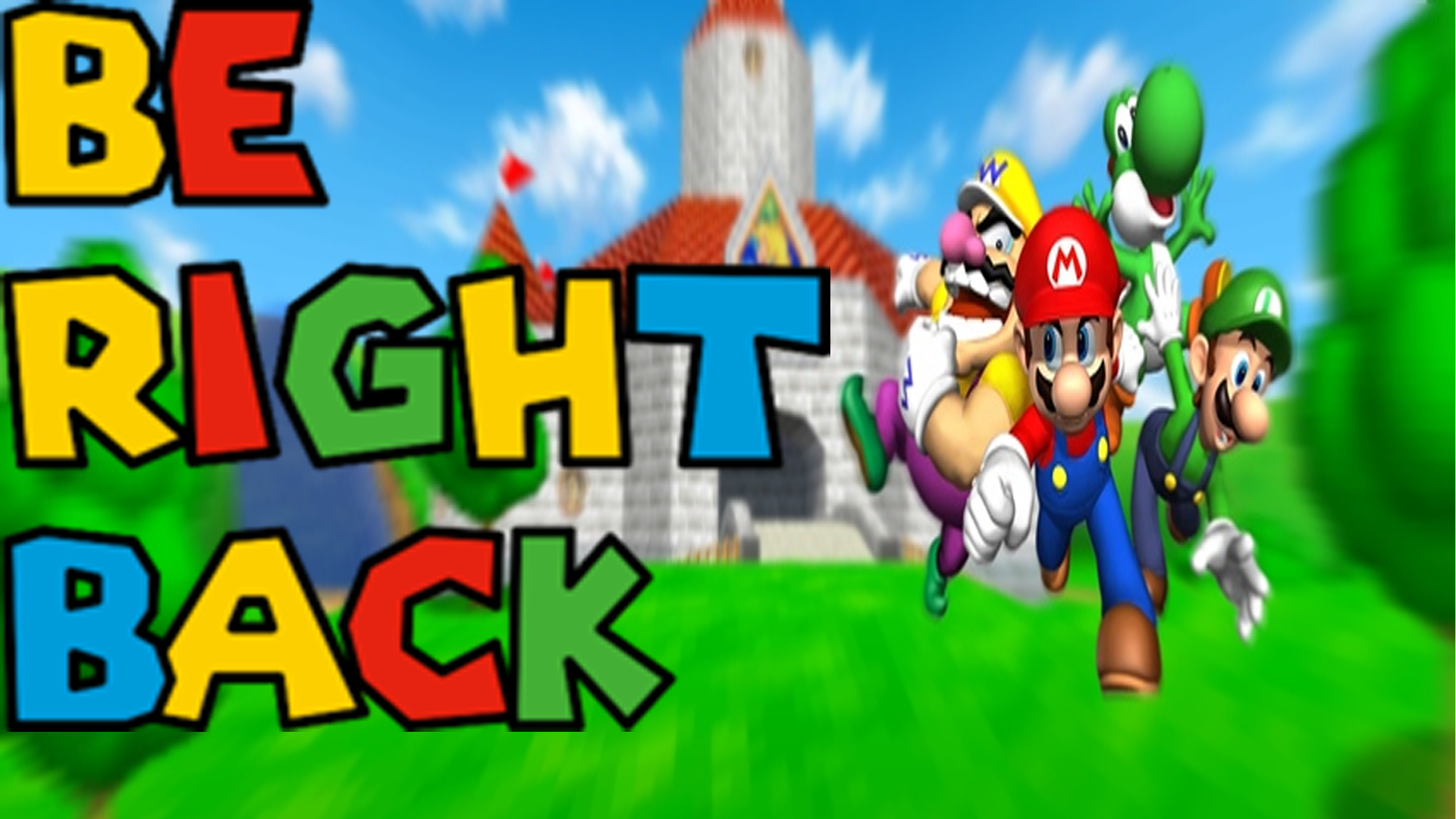 MARIO brb screen by littlegreeny92 on DeviantArt