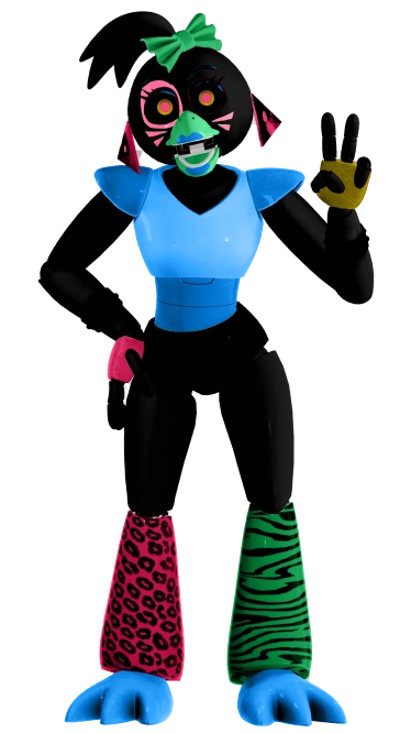 Blacklight chica plush hotsell