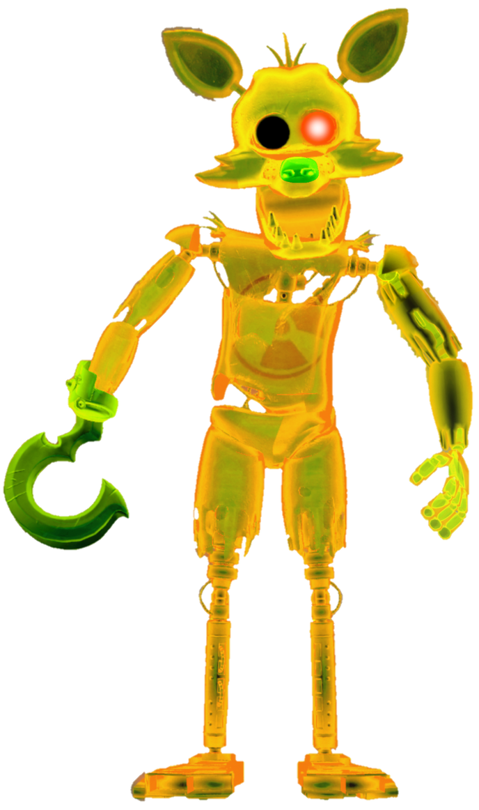 Inverted Radioactive Foxy by FNaFLVR-1987 on DeviantArt