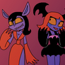 ChalkZone Vampire Gals