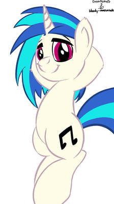 drawponies and bm presents: Vinyl Scratch