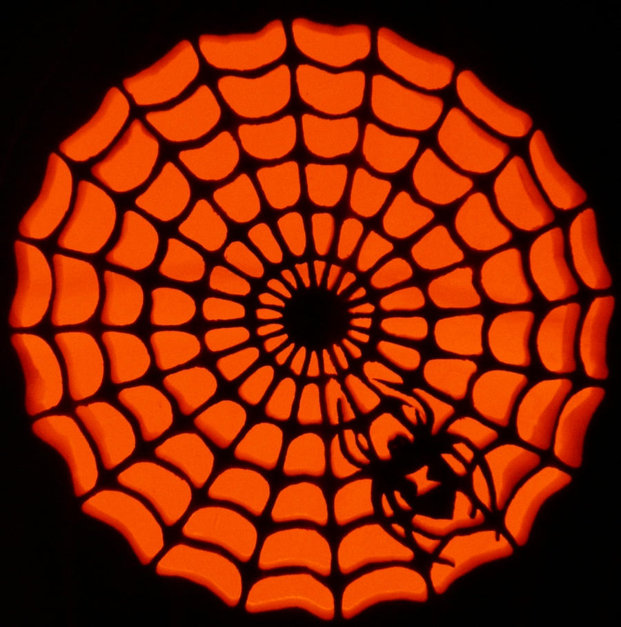Spider web pumpkin by kenklinker on DeviantArt spider-web-pumpkin-by-kenklinker-on-deviantart