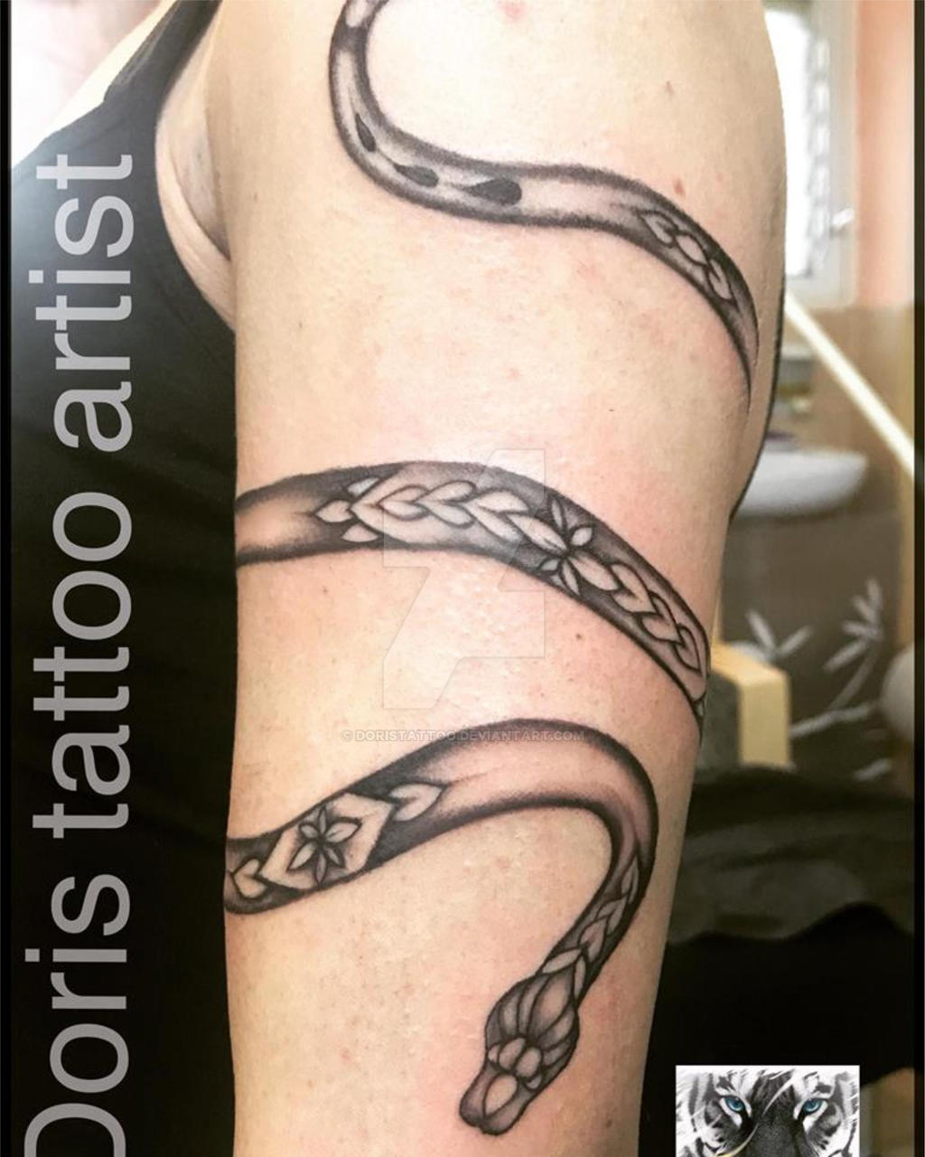 Snake Arm Tattoo For Woman By Doristattoo On Deviantart Snake Arm Tattoo For Woman By Doristattoo On Deviantart