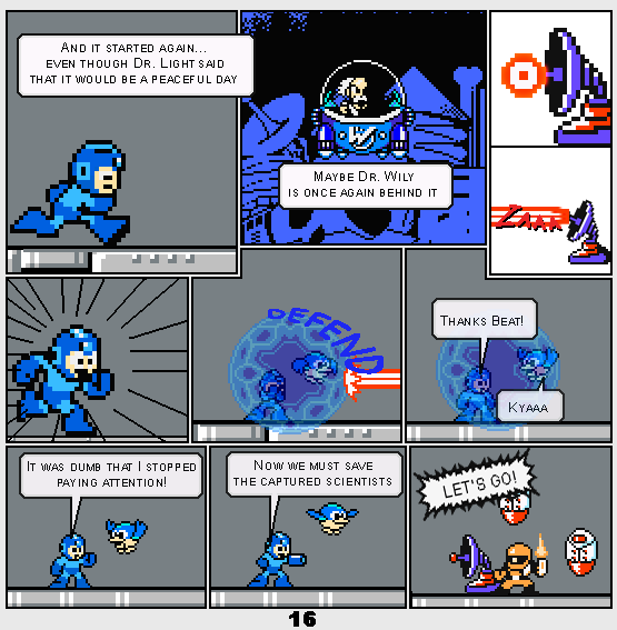 Megaman Dissonance page 16