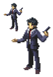 Spriteoff entry 24: Adachi by Blackhook