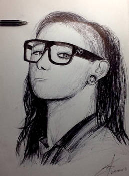 DUBSTEP KING! - SKRILLEX (pen)