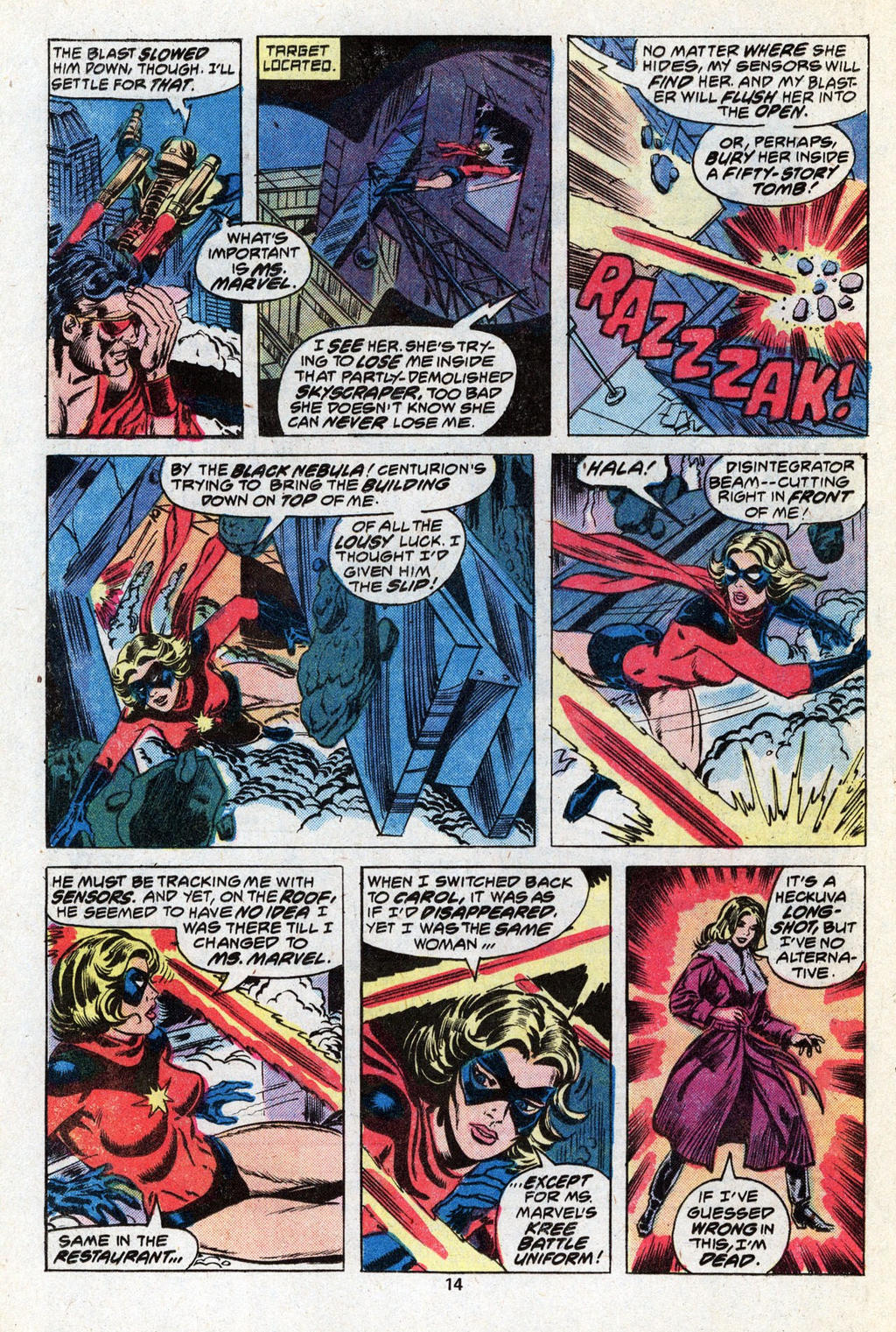 Ms. Marvel (1970's) 28 by ComicaNostalgia on DeviantArt