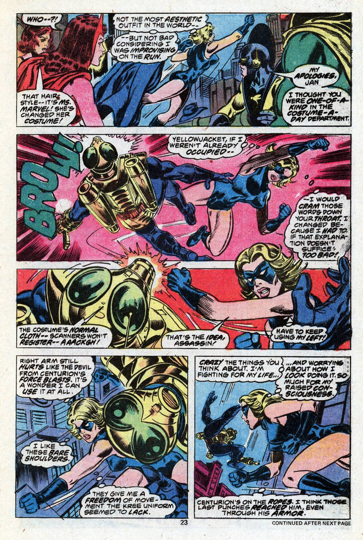 Ms. Marvel (1970's) 32 by ComicaNostalgia on DeviantArt