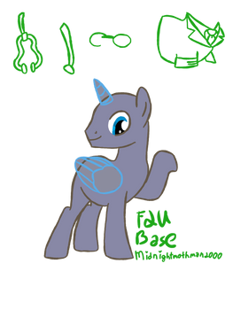 F2U Doctor Pony Base