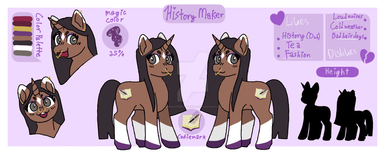 History Maker Ref Sheet