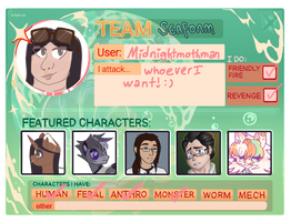 Artfight 2024 - Team Seafoam