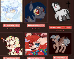 EO on MLP OCs (Toyhouse)