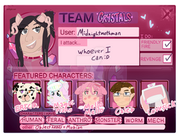 Art Fight 2025 - Team Crystals~!