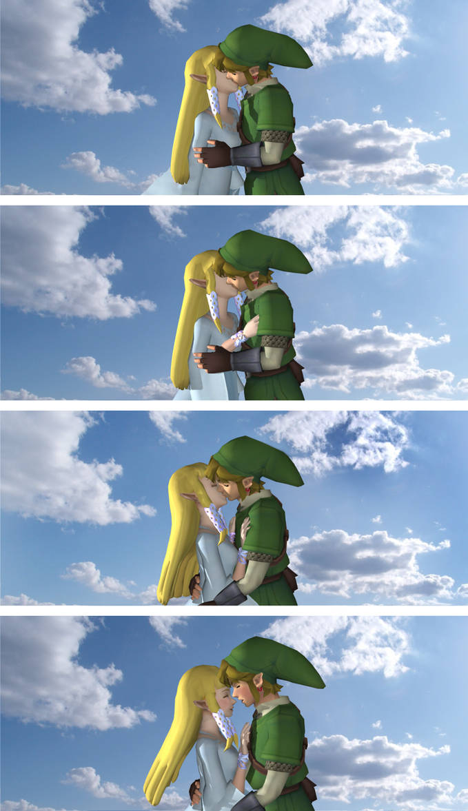 Another kiss poses by Ilora24 on DeviantArt