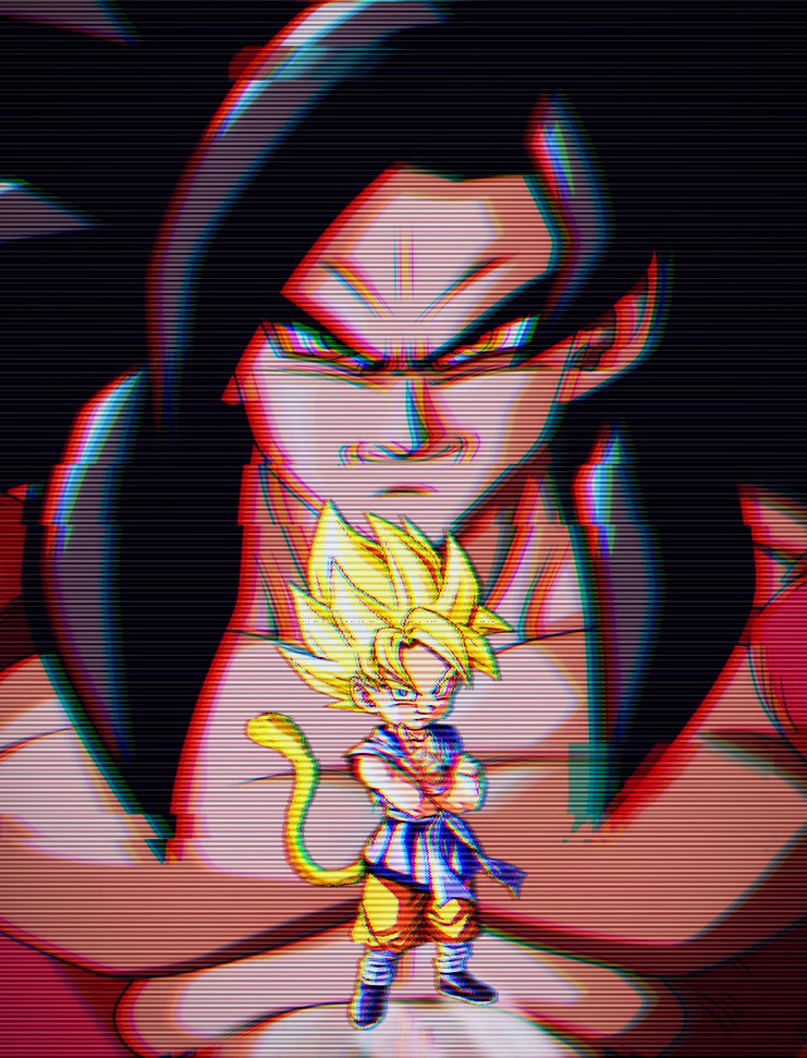 Goku ssj4 in Dragon Ball Gt style by daimaoha5a4 on DeviantArt