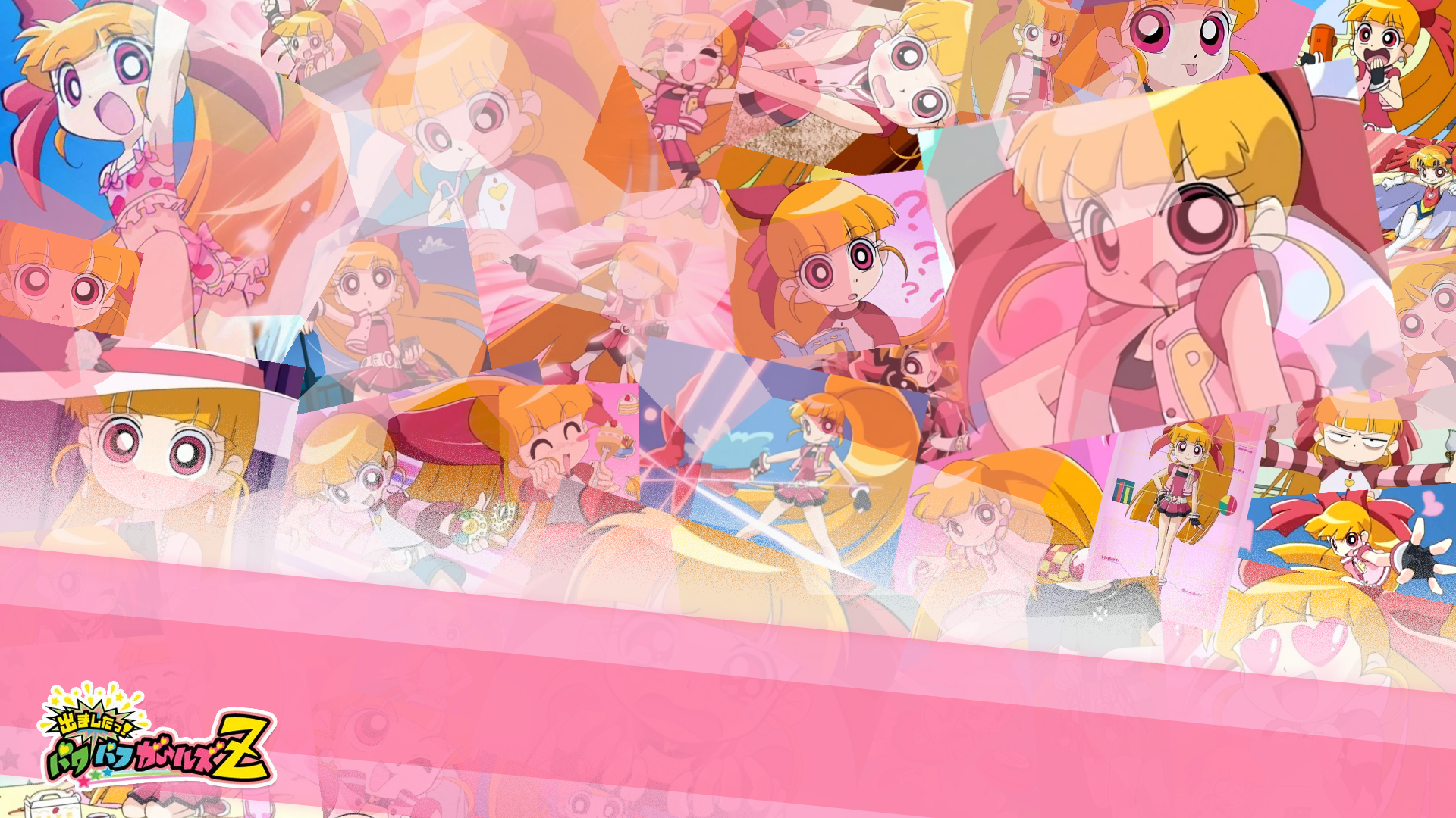 Ppgz Momoko Blossom Collage Wallpaper By Rubypearl31 On Deviantart