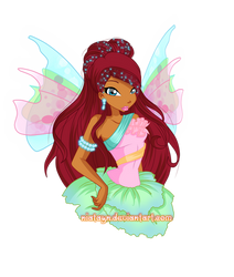 Aisha in sirenix by NiaTayn