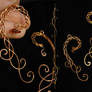 Copper swirls