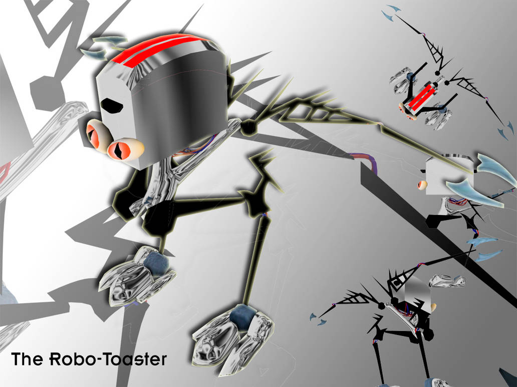 Robo Toaster by RoboGoGoRobo on DeviantArt