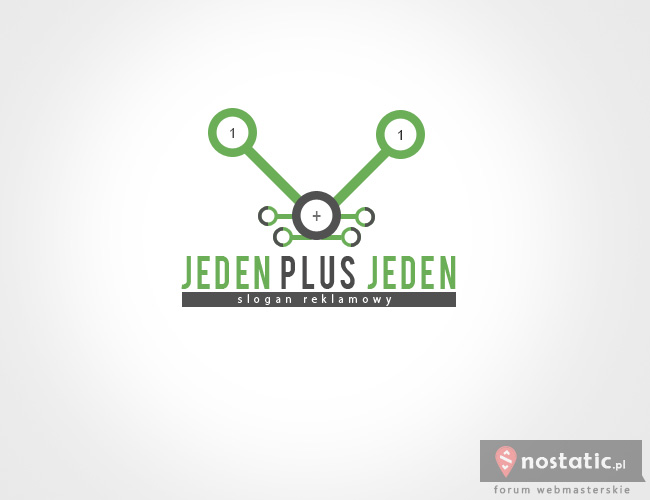 Logotyp - Jeden plus jeden