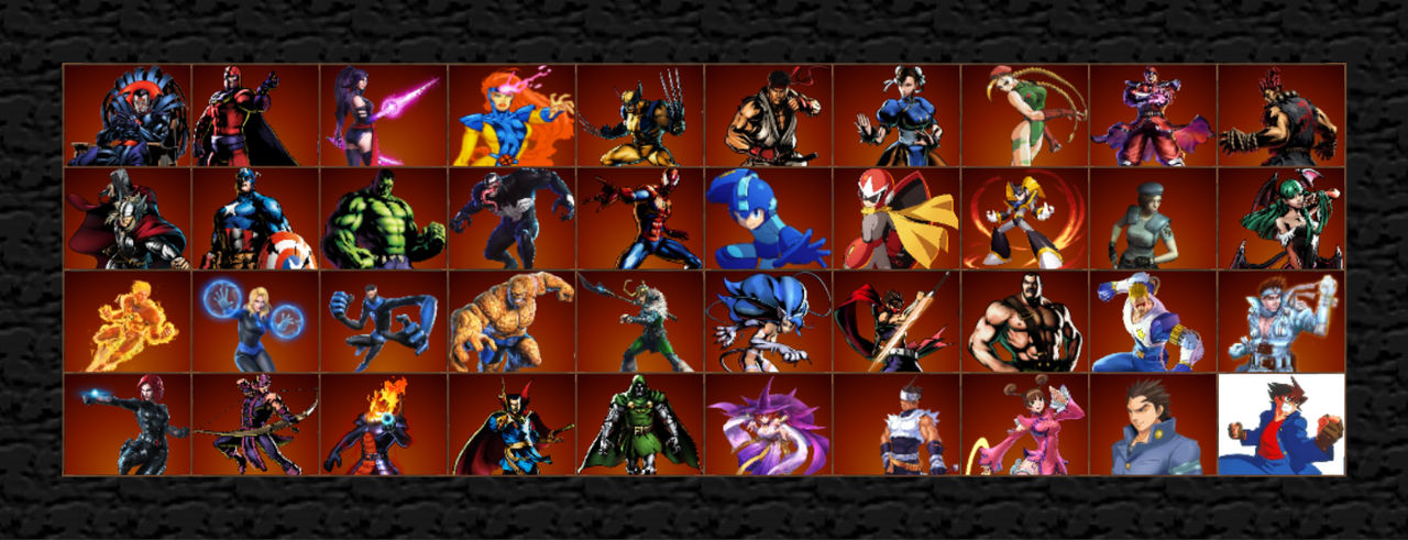 What If I Revamped Marvel Vs Capcom 1 by goseidecade1234 on DeviantArt
