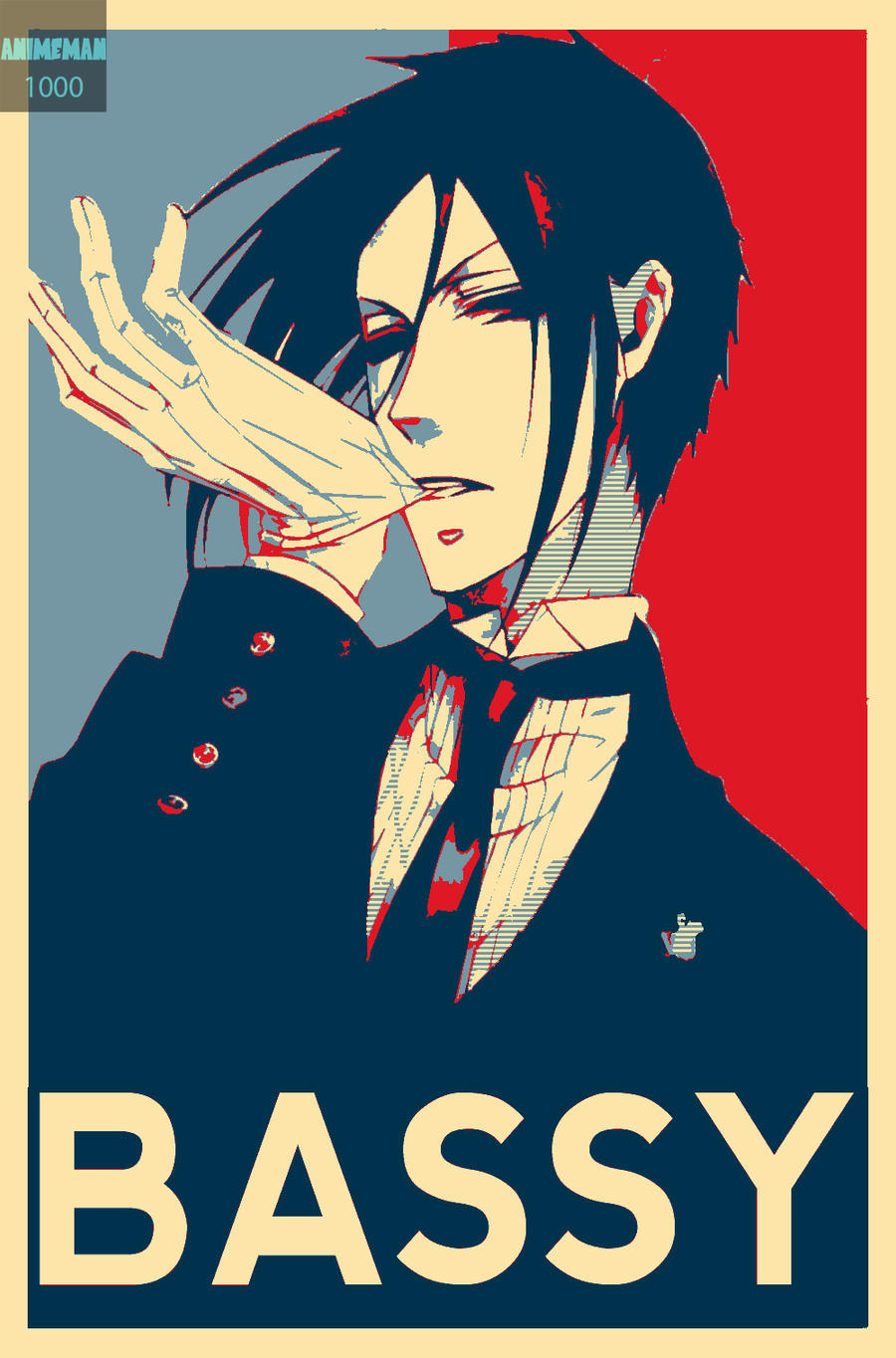 Sebastian Michaelis (Obama Hope Poster)